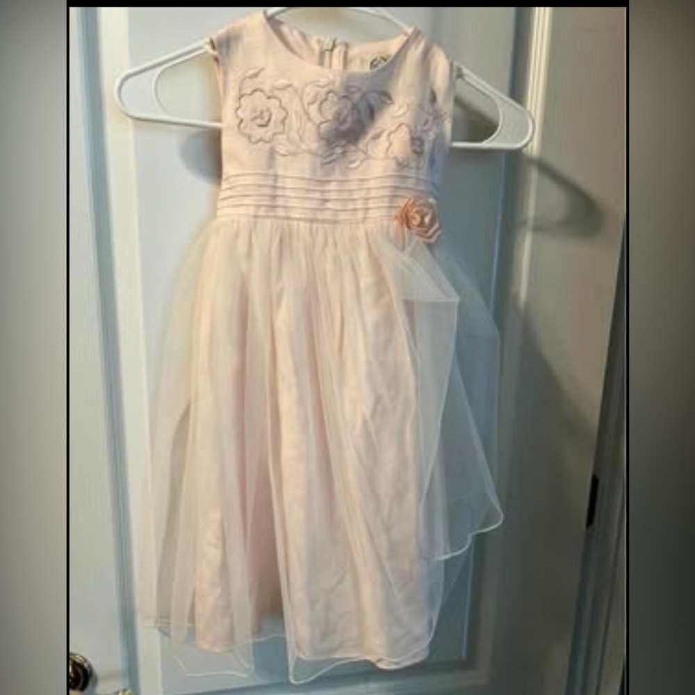 NWT CAF Girls Easter Dress Italy Childrens Fashion Atelier Dress Size 4